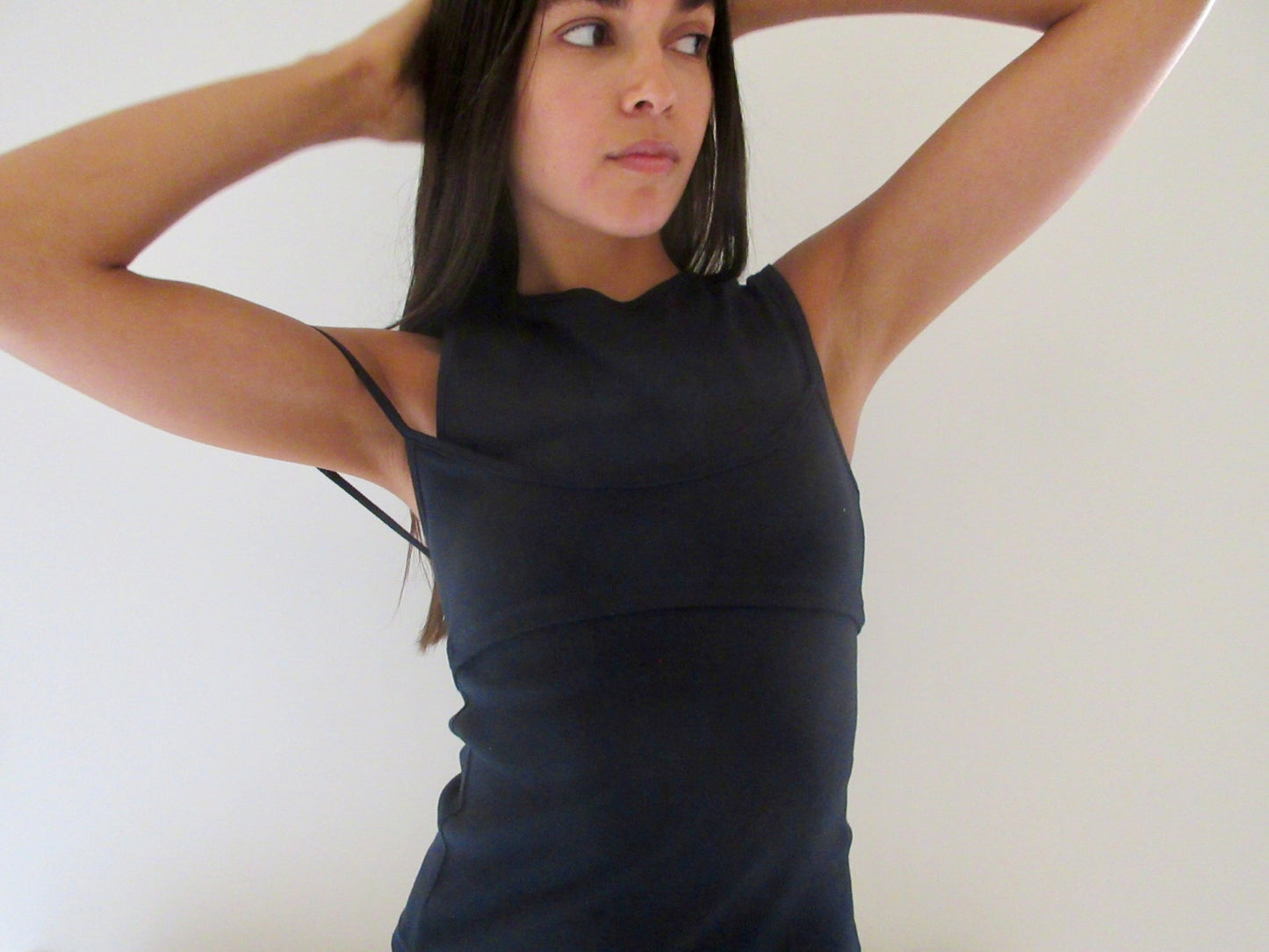 Double Tank Top - Navy