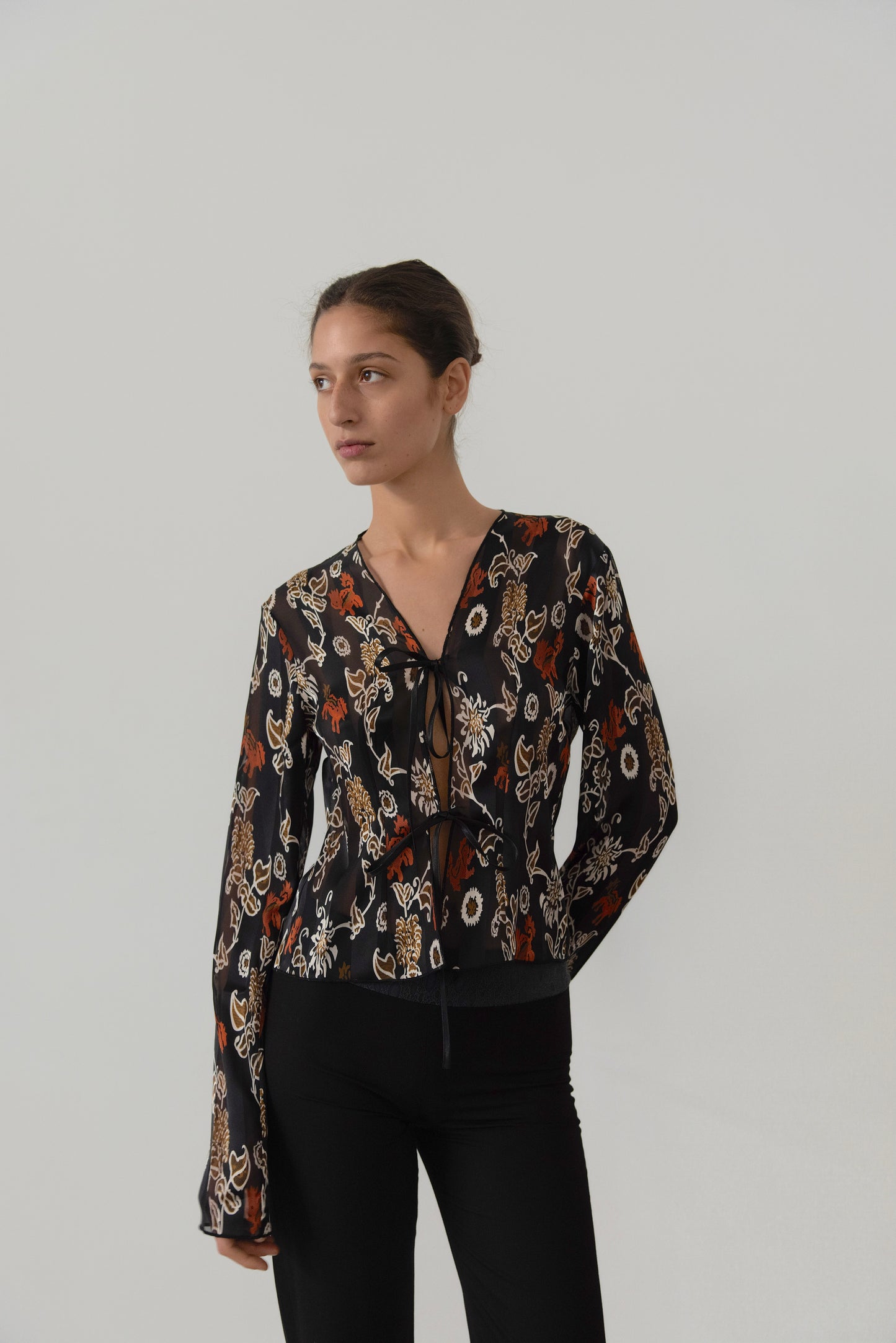 Mica Top - Black Multi