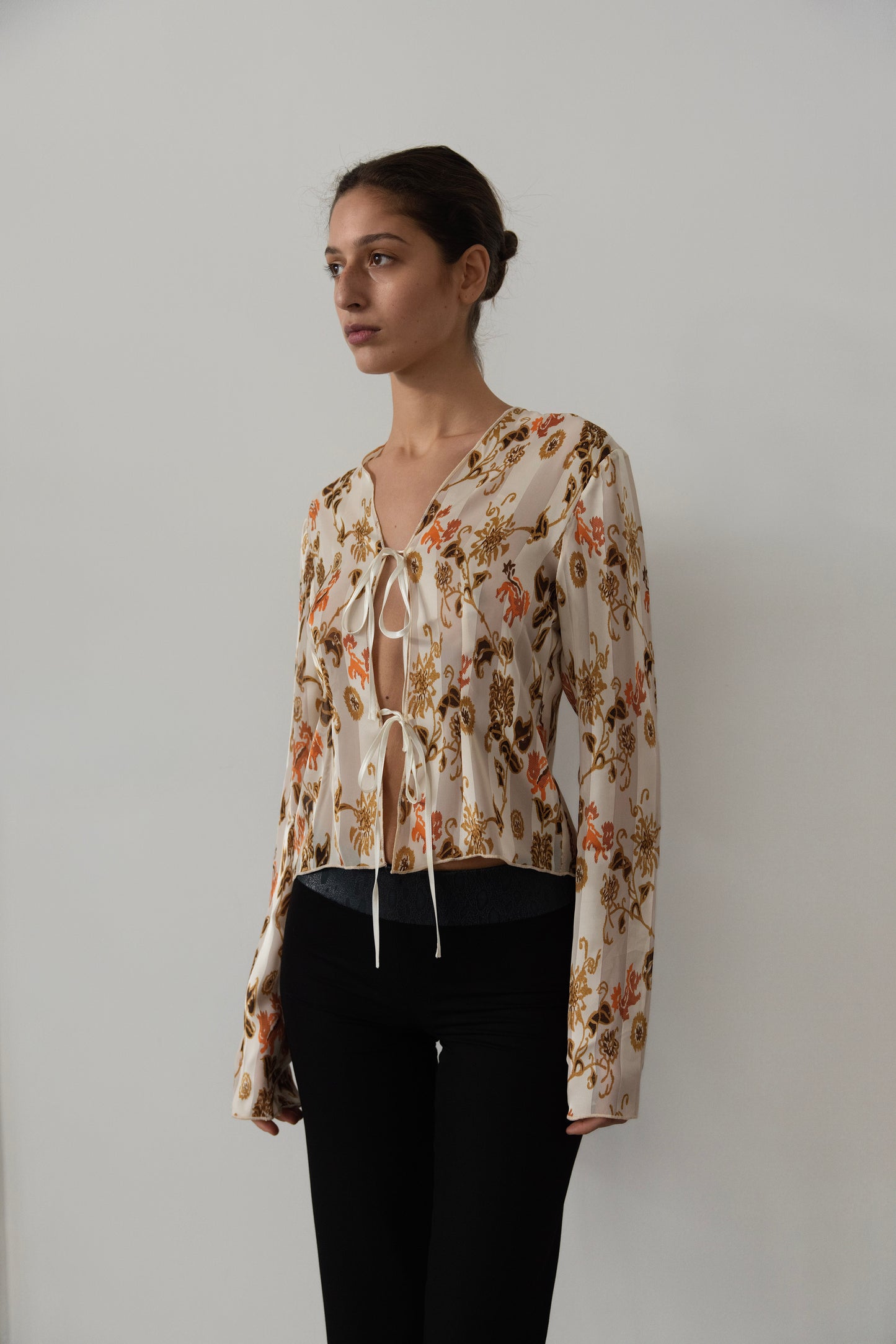 Mica Top - White Multi